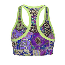 Charger l'image dans la galerie, Purple Melody * Sports Bra