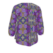 Charger l'image dans la galerie, Purple Melody * Blouse