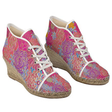 Charger l'image dans la galerie, Bouquet * Ladies Wedge Espadrilles