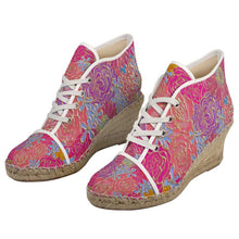 Charger l'image dans la galerie, Bouquet * Ladies Wedge Espadrilles
