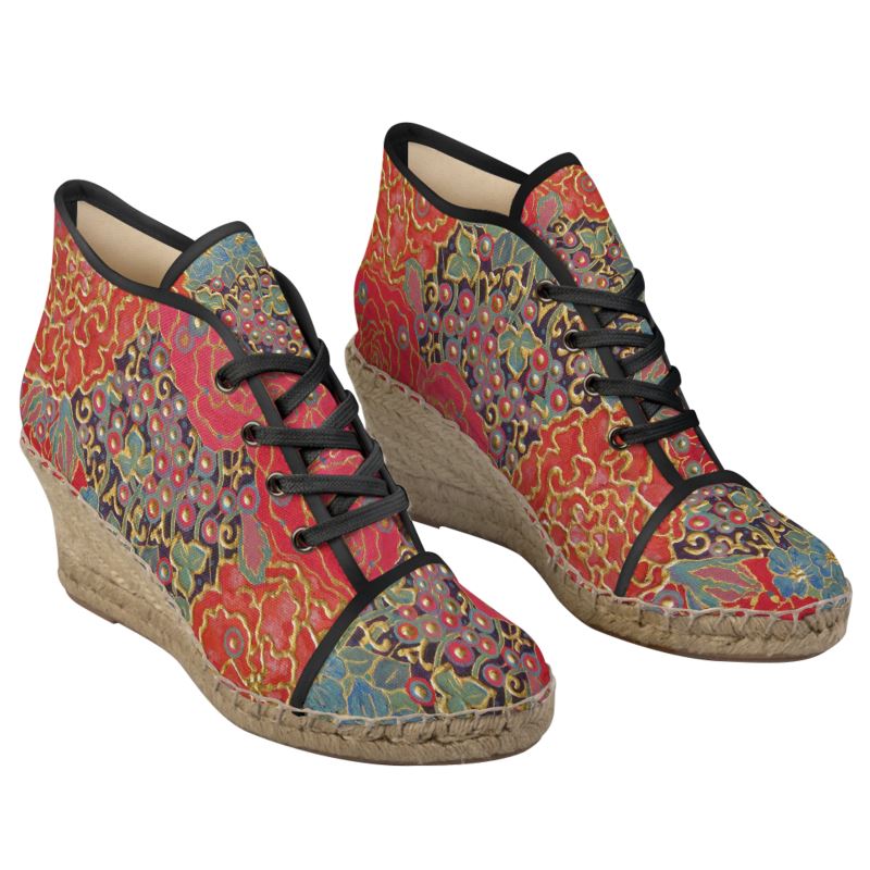 Blooming *  Ladies Wedge Espadrilles