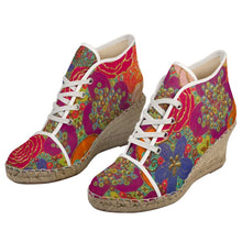 Charger l'image dans la galerie, Tropical * Ladies Wedge Espadrilles
